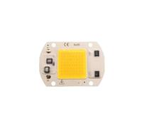 CBFMFVFROR 1pcs COB LED Chip Full Spectrum Plant Light DIY LED Beads No Driver AC 220V, Fit for Greenhouse Hydroponics Flower Growing Lamp(Yellow light 3000K,220 V_20W)