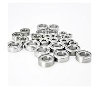 CBFMFVFROR 4pcs Miniature ball Bearings 3x6x2.5 4x7x2.5 4x8x3 5x8x2.5 5x10x4 5x11x4 6x12x4 8x12x3.5 10x15x4 12x18x4mm Fit for RC Car Bearing set(6x13x5mm)