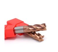 CBFMFVFROR 55° Solid Tungsten Carbide 4 Flutes End Mill Square mills Milling Cutter HRC55 1MM 1.5MM 2MM 2. 5MM 4MM 6MM 8MM(4mmXD4X50L)