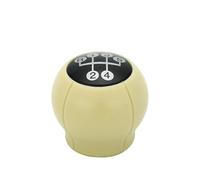 CBFMFVFROR Auto Parts 5 Speeds Gear Shifter Knob Lever Handle 5 Speed Replacement fit for Opel Astra FG Sintra Tigra Corsa Zafira Vectra B (Plastic Ball Beige A)