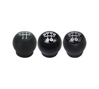 CBFMFVFROR Auto Parts 5 Speeds Gear Shifter Knob Lever Handle 5 Speed Replacement fit for Opel Astra FG Sintra Tigra Corsa Zafira Vectra B (Leather Ball Black)
