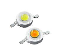 CBFMFVFROR High Power LED lamp Beads CREE chip 1W 3W 5W Pink Full Spectrum red Green White Warm Cool Purple(White,1W 1000pcs)