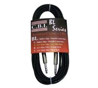 CBI BL2A 1/4" TRS To 1/4" TRS Balanced Guitar Instrument Cable, 6 Feet