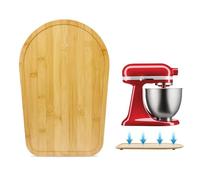 CBJEHIFEY Bamboo Sliding Board for Kitchen Aid Artisan 4.5-5 Qt (4.3L - 4.8L), Sliding Pad for Kitchenaid Food Processor, Mixer, Sliding Board for Kitchen Aid Accessories, 5K45SS 5KSM175PS 5KSM125