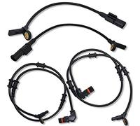 CBK® 4Pcs New Front Rear ABS Wheel Speed Sensor 1645400717 1645400917 for Mercedes-Benz ML320 ML350 ML450 ML500 ML550 ML63 AMG R320 R350 R500 R63 AMG W164 GL320 GL350 GL450 GL550