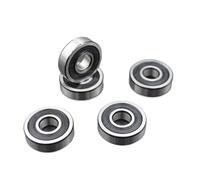 CBKAPALYGP 10pcs 100pcs 608 606 607 609 625 626 627 628 2RS DDU Bearings Bore 5mm 6mm 7mm 8mm 9mm Roller Wheel Lubricated Sealed Bearing(629 2RS Premium,10Pcs)