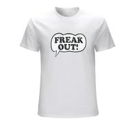 CBLDF Fr&ANK Zap&Pa T Shirt - Freak Out Speech Bubble 100% Captain Beefheart White M