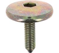 CBLX Wide Head Front Wing Screws for Fiat/Punto Vehicles, M6 x 1 mm x 22 mm, Pack of 15