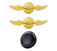 CBMZHF 2PCS Fidget Spinner - Magic Wizardly World Orb Ball Finger Toy for Kids & Adults, Sensory Reduce Anxiety Stress Relief, Quiet Desk Toy for School Home Office ，Carbon Fiber Storage Bag