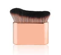 CBMZHF Self Tanning Brush 1 Pcs, Soft Portable Self Tan & Makeup Brush, Self Tanner Brushs for Face, Body & Leg, Makeup Tool for Liquid Foundation (Rose Gold)