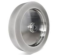 CBN Grinding Wheel 8 inch, 1.5" Wide, 5/8" Arbor, 1000 Grit for Sharpening Woodturning Tool、Knife、High Speed Steel Tool，Fits Most 8" Bench Grinder