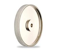 CBN Grinding Wheel 8 inch 180 Grit, 1" Wide, 5/8" Arbor, CBN Wheel Suitable for All Kinds of 8 inch Bench Grinders, CBN Bench Grinder Wheel for Sharpening Quick Speed Steel Tools Wood Turning Tools