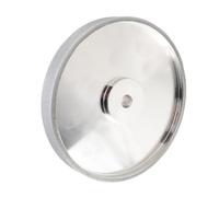 CBN Grinding Wheel Electroplated Diamond 8 Inch High Hardness Sharp Cutting for Bench Grinder Boron Nitride 180 Grit 1 Inch Wide 5/8 Inch Spindle