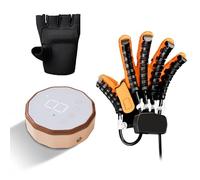 CBPTTM Handrehabiliteringsrobothandskar - Robotisk handtränare för stroke, hemiplegi och fingerdysfunktion - Uppgraderad handterapi och ortesapparat A right XL