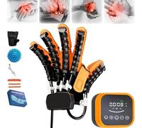 CBPTTM Robotic Hand & Finger Therapy Gloves for Stroke Patients - Rehab Trainer for Left & Right Hands B Left S