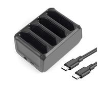 CBQ 4-Slot TC77 Charger Cradle Charging for Zebra Symbol TC70 TC75 TC72 TC77 TC75AH TC75GK TC700H TC700K TC77HL TC720L BT-000318 TC7X-4BTYC,Zebra tc77 Scanner Fast Charging Accessories.