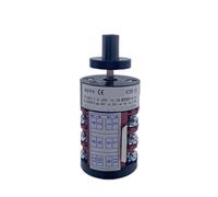 CBQZCHWDKT 0-4 Positions HZ8B-20/5/3 Electrical Control 3 Layers 20A Changeover Rotary Cam Switch Interruptor Silver