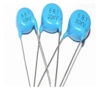 CBQZCHWDKT 10pcs/lot High voltage ceramic dielectric let ultrahigh pressure ceramic chip capacitor 681 30 kv