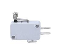 CBQZCHWDKT 10Pcs/Lot KW7-3 Short Roller Lever Switch Snap Action Black Grey Limit Switch