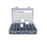 CBQZCHWDKT 510Pcs/lot 24 Values10V/16V/25V/50V (0.1uF~1000uF) Electrolytic capacitor Assorted capacitors assortment samples