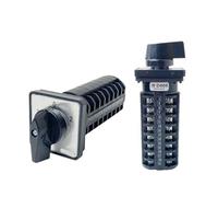 CBQZCHWDKT Cam Switch LW8-10/8 D808 Three Position Eight Section Eight Wire Double Voltage Power Supply electronic starter Circuit Switching 10A