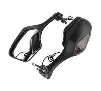 CBR1000RR CBR 1000 RR 2008-2012 Black Rear View Mirrors W/Turn Signal Black ABS Plastic Aluminum Handlebar Mirror