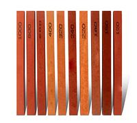 CBRIGHT 10pcs Sharpening Stone Set - Assorted Sizes Whetstone Sharpener Grinding Polishing Honing Stone Kit 120#,150#,180#,220#,240#,320#,400#,600#,800#,1000#-(5.9x0.47x0.24Inch)