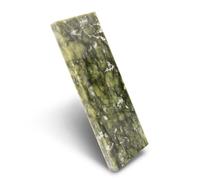 CBRIGHT Knife Sharpening Stone,10000 Grit Sharpener Whetstone Final Fine Polishing Natural Green Honing Oilstone for Knives Tools,Cutting Tools (5.9x1.97x0.39Inch)