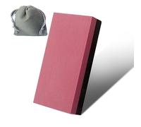 CBRIGHT Knife Sharpening Stone 1PC Whetstone 2 Sided 800#/3000# Combination Pocket-Sized Sharpening Stone, Fine Grinding Boron Carbide + Red Stone (1.97x0.98x0.39inch)