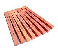 CBRIGHT Sharpening Stone Set,8pcs Rectangular Sanding Sticks Knife White Corundum Oil Stone for Knife,Most DIY Bladed&Cutting Tool-120#,180#,240#,320#,600#,800#,1000#,1200#(5.91x0.47x0.47inch)