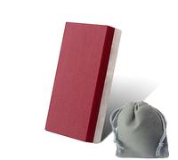 CBRIGHT Small Sharpening Stone,1pc Knife Whetstone Dual Sided 3000/10000# Sharpener Mini Pocket Stone, Fine Grinding and Polishing Ruby Stone and Agate Stone(2x1x0.4inch)