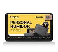 Cbros 69% Two- Way Humidity Control Box Powered by Boveda, Moisture Absorber, Maintain Freshness and Consistent Temperature Size (Size 5)