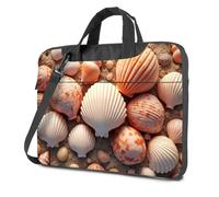 CBRT 14 Laptop Sleeve A Collection Of Various Seashells On A Textured Surface Laptop Bag Laptop Case Tote Bag For Women(29x38cm)