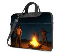 CBRT Carry On Backpack Four People Gather Around A Campfire Under A Starry Sky Laptop Bag Laptop Backpacks Carry On Backpack(29x40cm)