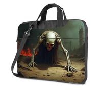 CBRT Carry On Bag A Skeletal Creature Emerges From The Ruins Laptop Bag Carry On Bag Laptop Carrying Case(26x36cm)