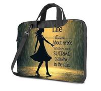 CBRT Computer Cases For Laptops Life Is About Finding Joy In The Rain Laptop Bag Laptop Bag Travel Laptop Backpack(29x40cm)