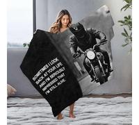 CBRT Custom Blanket With Picture Reflecting On Life, I'M Amazed Still Here Flannel Blanket Bluey Blanket Comfy Blanket(150x200cm)