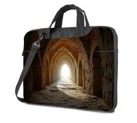 CBRT Laptop Bags A Long, Dark Tunnel With Light At The End Laptop Bag Laptop Sleeve Computer Cases For Laptops(26x36cm)