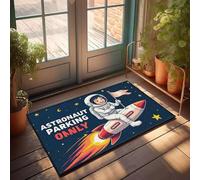 CBRT Stuff For Your Room Astronaut Parking Only Doormat Indoor Fall Decor Welcome Home Mats For Front Door(40X60CM)