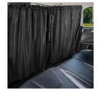CBRWBKWHI Car Divider Privacy Window Curtains, for VW Transporter T4, T5, T6 (1989-2025) Seat Partition Curtain Layer Blackout Curtains Front and Rear Removable,B 180 * 90cm