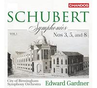 Cbso/Edward Gardner - Franz Schubert: Symphonies, Vol. 1