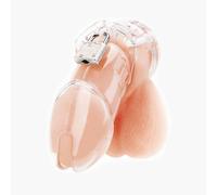 CBT Acrylic See-thru Mens Male Chastity Cage | Cock Cage