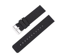 CBTGKLN Quick Release Nylon Strap 12mm 14mm 16mm 18mm 20mm 22mm Canvas Strap Unisex Strap for Traditional or Smartwatch Watch Replacement Watch Band(Black,12mm)