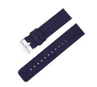 CBTGKLN Quick Release Nylon Strap 12mm 14mm 16mm 18mm 20mm 22mm Canvas Strap Unisex Strap for Traditional or Smartwatch Watch Replacement Watch Band(Blue,16mm)