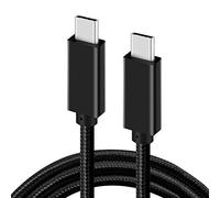 CBUS 5A 100W USBC Cable - 6.6ft USB C 3.2 Gen 2 10Gbps Power Delivery Monitor Cable - PD Docking Stations, Hard Drives, Compatible with MacBook Pro, iPad Pro