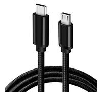 CBUS 6.6ft (2m) Micro USB to USB-C Cable Compatible with Canon EOS 250D, M6, M5, M50, PowerShot SX70 HS, SX740 HS, SX730 HS, G1 X Mark III, G9 X Mark II Digital Camera Interface Cable Data Lead