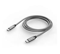 CBUS Braided USB C to USB C Charger Cable 3m Heavy-Duty for Xiaomi Redmi, Honor Magic, Google Pixel, Oppo Find/Reno, OnePlus, Motorola Moto/Edge/Razr, Nothing Phone, TCL, Nokia (Space Grey)
