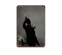 CBVHOAW Frank Sinatra Smokes While Singing Tin Sign Vintage Metal Pub Club Cafe Bar Home Wall Art Decoration Poster Retro 8x12inch(20x30cm)