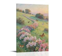 CBWVUWHJW Alpine Meadow Scenic Dawn Bloom Fashionable Wall Decor - Hanging Art Poster And Mural16x24inch(40x60cm)