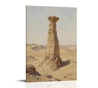 CBWVUWHJW Badlands Scenic Eroded Buttes Fashionable Wall Decor - Hanging Art Poster And Mural08x12inch(20x30cm)